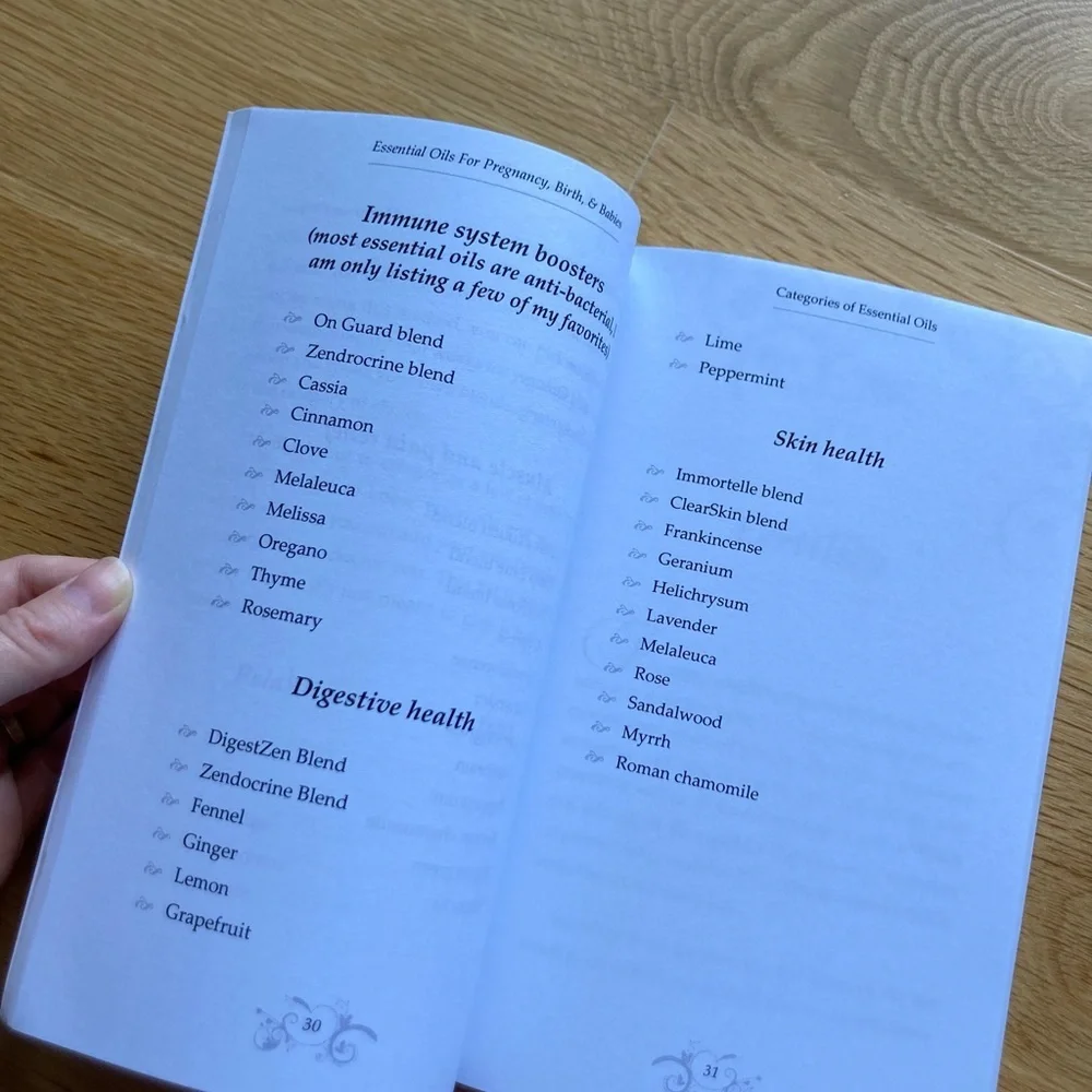 FREE w/purchase Essential Oils for Pregnancy & Babies Guide Book